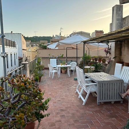 Notaria-Apartamento Y Estudio En Casco Antiguo, Al Lado De Playa, Rambla Y Monasterio, Con Acceso A Terraza Ajardinada Сан-Фелиу-де-Гишольс Экстерьер фото