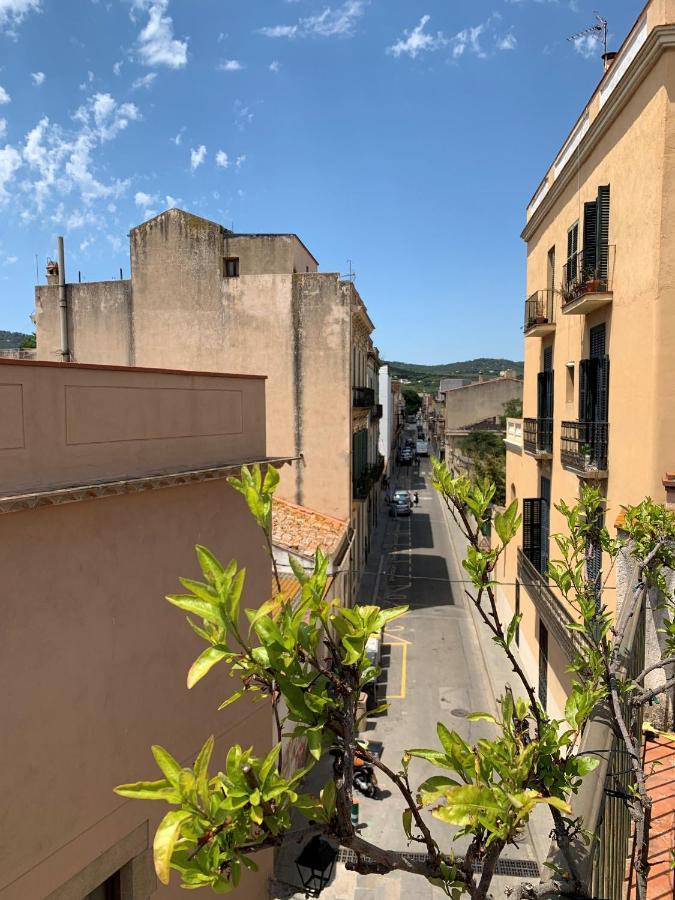 Notaria-Apartamento Y Estudio En Casco Antiguo, Al Lado De Playa, Rambla Y Monasterio, Con Acceso A Terraza Ajardinada Сан-Фелиу-де-Гишольс Экстерьер фото